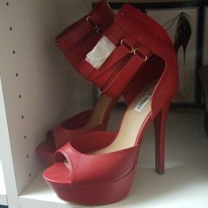 Red Steve Madden shoes
